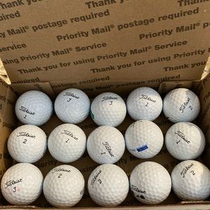 15 Titleist Tour Soft Golf Balls